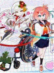 动漫男头 构图裁切示意图
