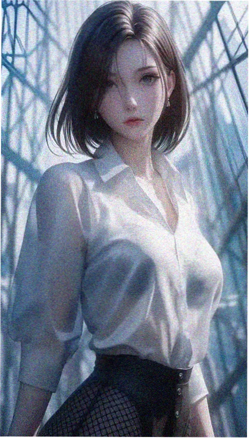 动漫男头 暗夜黑发少年侧颜